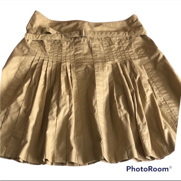 LOFT pleated belted skirt - Picture 4 of 4